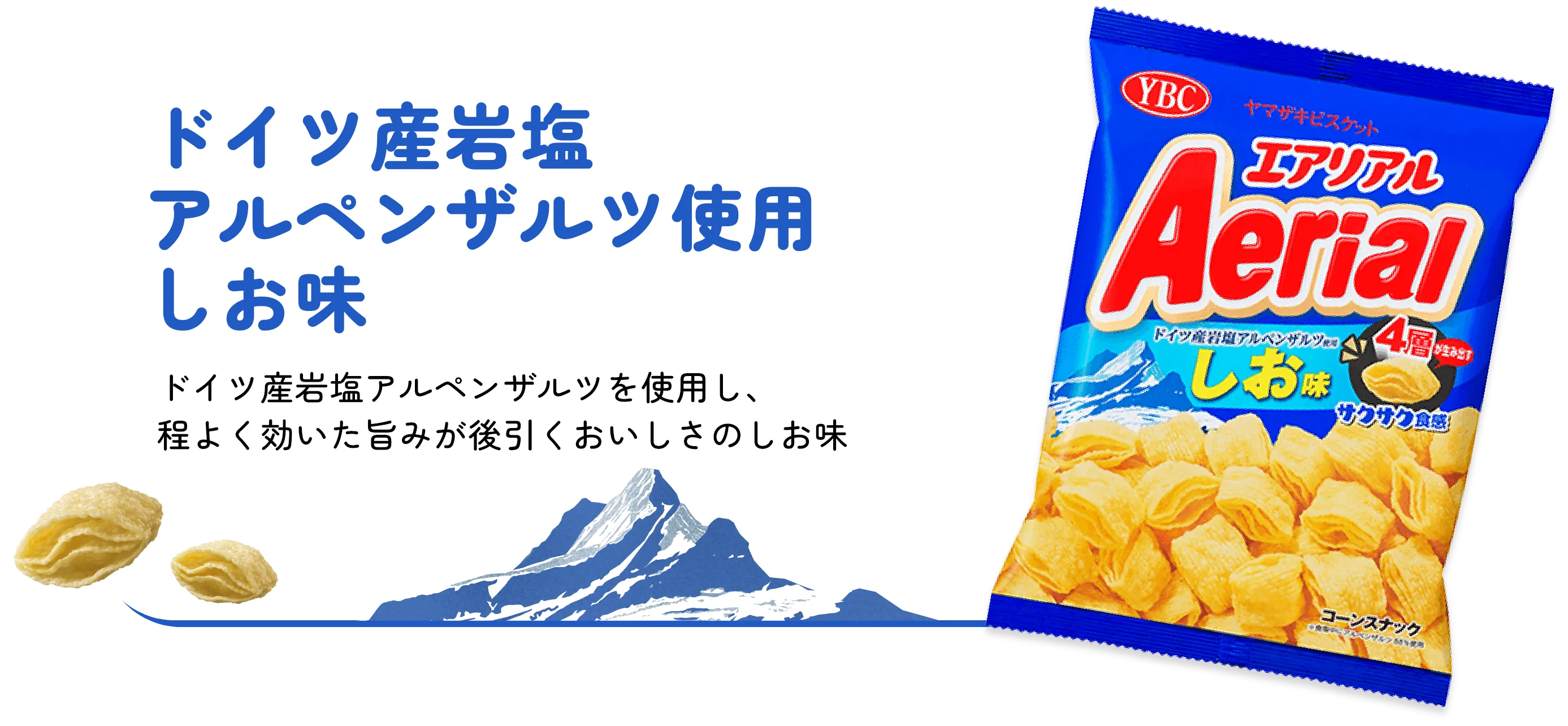 ドイツ産岩塩アルペンザルツ使用　しお味